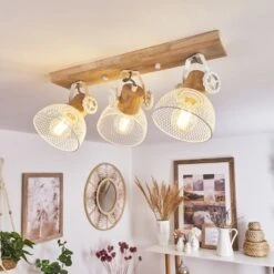 Orny Deckenleuchte Naturfarben, Weiß, 3-flammig -Lampe Verkäufe orny deckenleuchte h3435199 10