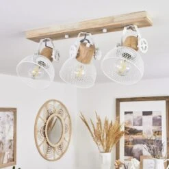 Orny Deckenleuchte Naturfarben, Weiß, 3-flammig -Lampe Verkäufe orny deckenleuchte h3435199 11