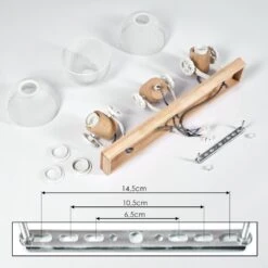 Orny Deckenleuchte Naturfarben, Weiß, 3-flammig -Lampe Verkäufe orny deckenleuchte h3435199 4