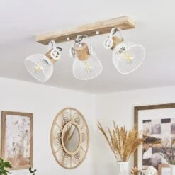 Orny Deckenleuchte Naturfarben, Weiß, 3-flammig -Lampe Verkäufe orny deckenleuchte h3435199 9