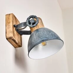 Orny Wandleuchte Holz Hell, 1-flammig -Lampe Verkäufe orny wandleuchte h3386002 13
