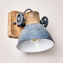 Orny Wandleuchte Holz Hell, 1-flammig -Lampe Verkäufe orny wandleuchte h3386002 4