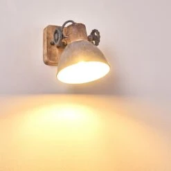 Orny Wandleuchte Holz Hell, 1-flammig -Lampe Verkäufe orny wandleuchte h3386002 6