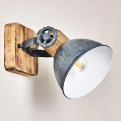 Orny Wandleuchte Holz Hell, 1-flammig -Lampe Verkäufe orny wandleuchte h3386002 8