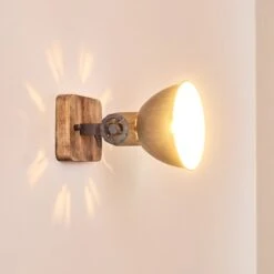 Orny Wandleuchte Holz Hell, 1-flammig -Lampe Verkäufe orny wandleuchte h3386002 9