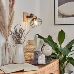 Orny Wandleuchte Naturfarben, Rostfarben, 1-flammig -Lampe Verkäufe orny wandleuchte h3424377 6