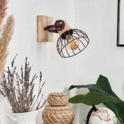 Orny Wandleuchte Naturfarben, Rostfarben, 1-flammig -Lampe Verkäufe orny wandleuchte h3424377 8