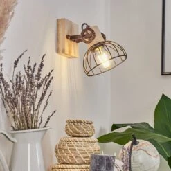 Orny Wandleuchte Naturfarben, Rostfarben, 1-flammig -Lampe Verkäufe orny wandleuchte h3424377 9