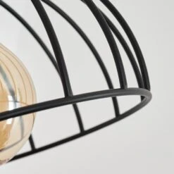 Orny Wandleuchte Holz Dunkel, Schwarz, 1-flammig -Lampe Verkäufe orny wandleuchte h3424452 5