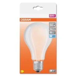 OSRAM CLASSIC A LED E27 24 Watt 4000 Kelvin 3452 Lumen -Lampe Verkäufe osram classic a led e27 24 watt 4000 kelvin 3452 lumen 4058075619098 2