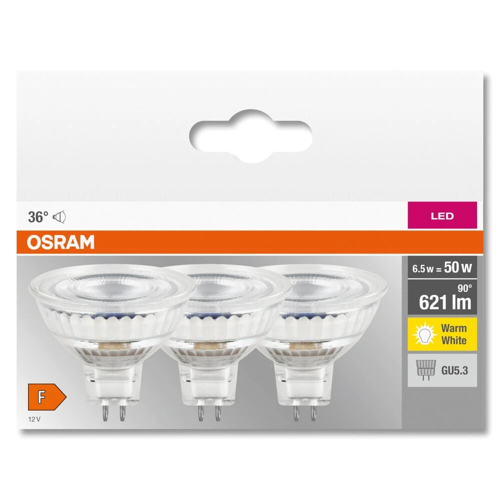 OSRAM LED BASE GU5.3 6,5 Watt 621 Lumen 2700 Kelvin 5 OSRAM LED BASE GU5.3 6,5 Watt 621 Lumen 2700 Kelvin – Bild 3