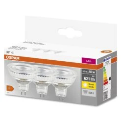 OSRAM LED BASE GU5.3 6,5 Watt 621 Lumen 2700 Kelvin 10 OSRAM LED BASE GU5.3 6,5 Watt 621 Lumen 2700 Kelvin -Lampe Verkäufe osram led base gu5 3 6 5 watt 621 lumen 2700 kelvin 4058075626485 3
