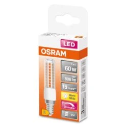 LEDVANCE OSRAM LED E14 7 Watt 2700 Kelvin 806 Lumen