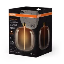 Osram LED E27 4,8 Watt 1800 Kelvin 200 Lumen -Lampe Verkäufe osram led e27 4 8 watt 1800 kelvin 200 lumen 4058075836389 2