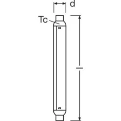 OSRAM LED Line S15s 7 Watt 2700 Kelvin 750 Lumen -Lampe Verkäufe osram led line s15s 7 watt 2700 kelvin 750 lumen 4058075699458 5