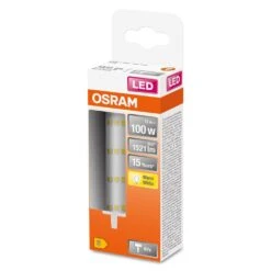 Osram LED R7S 13 Watt 2700K 1521 Lumen -Lampe Verkäufe osram led r7s 13 watt 2700k 1521 lumen 4058075432659 2