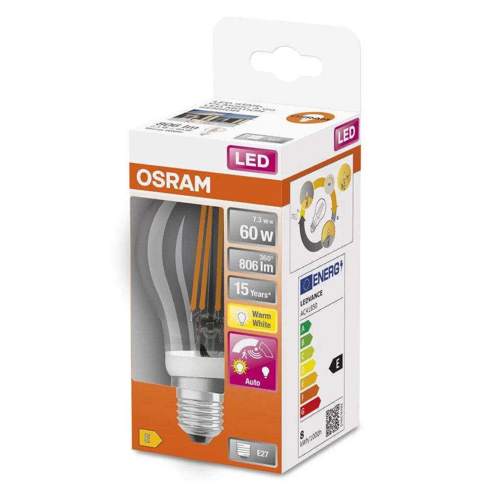 OSRAM LED STAR LED E27 7,3 Watt 2700 Kelvin 806 Lumen 4 OSRAM LED STAR LED E27 7,3 Watt 2700 Kelvin 806 Lumen – Bild 2