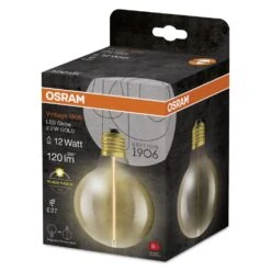 OSRAM Vintage 1906 LED E27 2,2 Watt 120 Lumen 2700 Kelvin -Lampe Verkäufe osram vintage 1906 led e27 2 2 watt 120 lumen 2700 kelvin 4099854049934 5