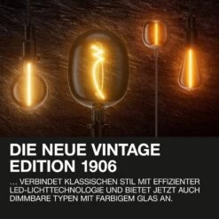 OSRAM Vintage 1906 LED E27 2,2 Watt 150 Lumen 2700 Kelvin -Lampe Verkäufe osram vintage 1906 led e27 2 2 watt 150 lumen 2700 kelvin 4099854049910 2