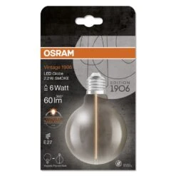OSRAM Vintage 1906 LED E27 2,2 Watt 60 Lumen 1800 Kelvin -Lampe Verkäufe osram vintage 1906 led e27 2 2 watt 60 lumen 1800 kelvin 4099854049958 5