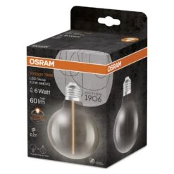 OSRAM Vintage 1906 LED E27 2,2 Watt 60 Lumen 1800 Kelvin -Lampe Verkäufe osram vintage 1906 led e27 2 2 watt 60 lumen 1800 kelvin 4099854049958 6