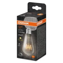 OSRAM Vintage 1906 LED E27 4,8 Watt 470 Lumen 2700 Kelvin -Lampe Verkäufe osram vintage 1906 led e27 4 8 watt 470 lumen 2700 kelvin 4099854075667 5