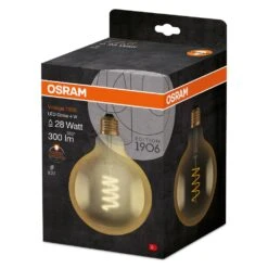 OSRAM Vintage 1906® LED E27 4 Watt 2000 Kelvin 300 Lumen -Lampe Verkäufe osram vintage 1906 led e27 4 watt 2000 kelvin 300 lumen 4058075092136 3