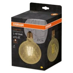 OSRAM Vintage 1906® LED E27 4 Watt 2400 Kelvin 470 Lumen -Lampe Verkäufe osram vintage 1906 led e27 4 watt 2400 kelvin 470 lumen 4058075092037 3