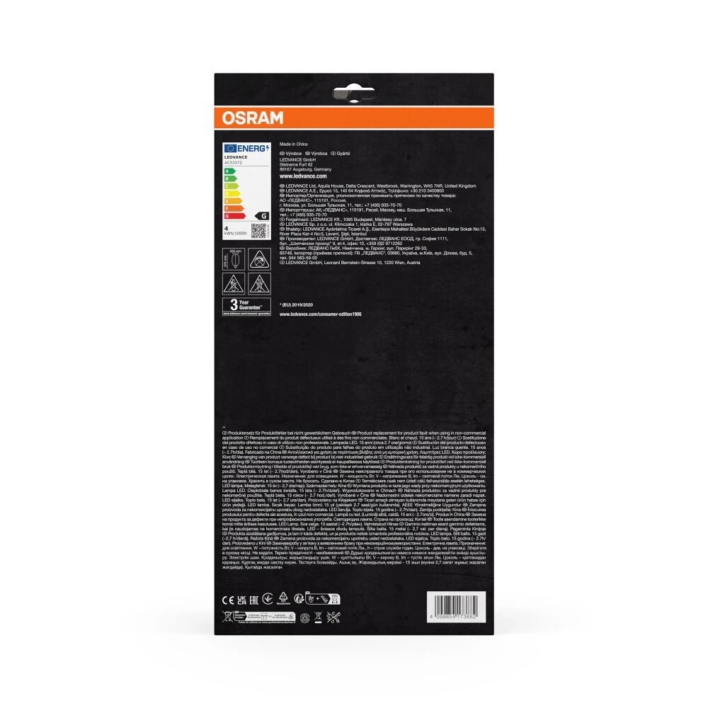 OSRAM Vintage 1906 LED E27 4 Watt 280 Lumen 2700 Kelvin 8 OSRAM Vintage 1906 LED E27 4 Watt 280 Lumen 2700 Kelvin – Bild 6