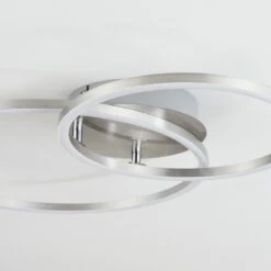 Ovasta Deckenleuchte LED Nickel-Matt, 1-flammig, Fernbedienung -Lampe Verkäufe ovasta deckenleuchte h3542477 2