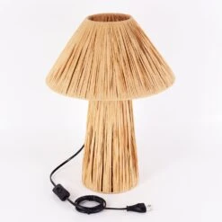 Pilzlampe Paiol Tischleuchte Beige, Naturfarben, 1-flammig -Lampe Verkäufe paiol tischleuchte h3731253 4