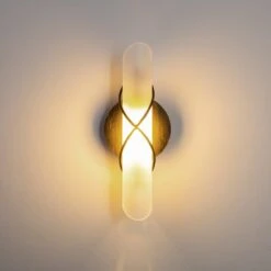 Palma Wandleuchte Edelstahl, Schwarz, Weiß, 1-flammig -Lampe Verkäufe palma wandleuchte h167800 3