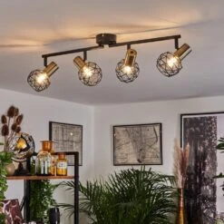 Palmira Deckenleuchte Gold, Schwarz, 4-flammig 18 Palmira Deckenleuchte Gold, Schwarz, 4-flammig -Lampe Verkäufe palmira deckenleuchte h3384299 6