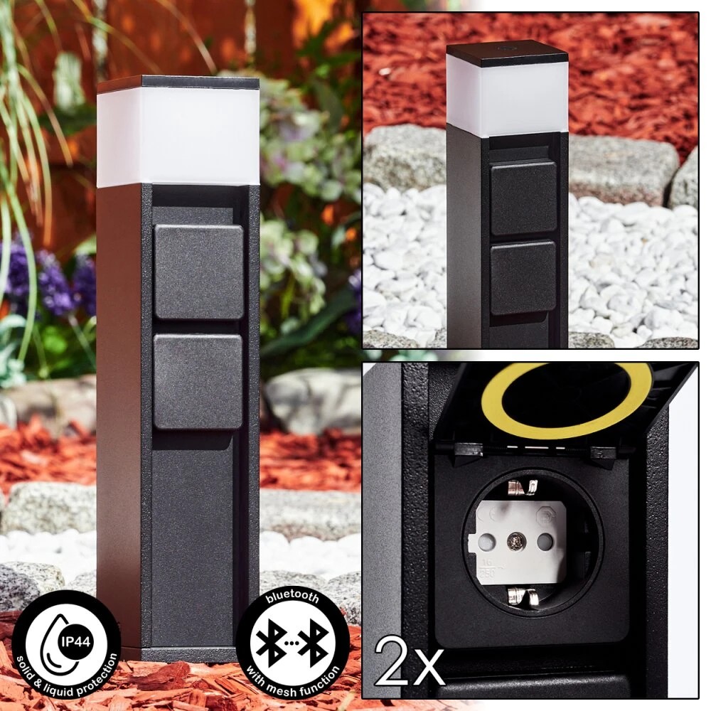 Papacal Steckdosenleuchte LED Schwarz, 1-flammig 3 Papacal Steckdosenleuchte LED Schwarz, 1-flammig