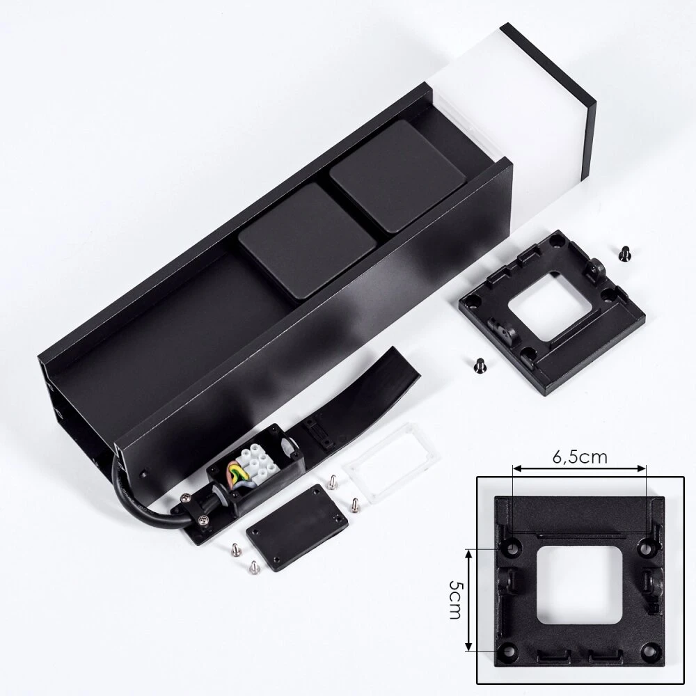 Papacal Steckdosenleuchte LED Schwarz, 1-flammig 7 Papacal Steckdosenleuchte LED Schwarz, 1-flammig – Bild 5