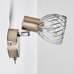Parado Wandleuchte Nickel-Matt, 1-flammig -Lampe Verkäufe parado wandleuchte h3095171 do1 16
