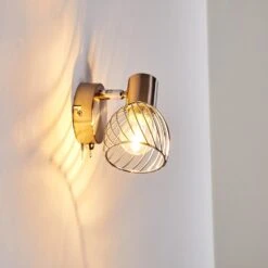 Parado Wandleuchte Nickel-Matt, 1-flammig -Lampe Verkäufe parado wandleuchte h3095171 do1 7