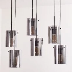 Parane Hängeleuchte Glas 15 Cm Rauchfarben, 6-flammig -Lampe Verkäufe parane haengeleuchte glas 15 cm h3730461 7