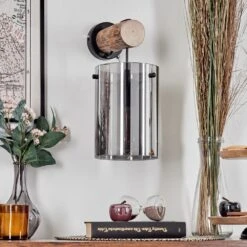 Parane Wandleuchte Naturfarben, Schwarz, 1-flammig -Lampe Verkäufe parane wandleuchte h3796207 1