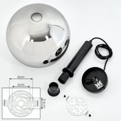 Pascal Hängeleuchte Schwarz, 1-flammig -Lampe Verkäufe pascal haengeleuchte h3633724 4