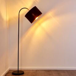 Pattburg Stehleuchte Schwarz, 1-flammig -Lampe Verkäufe pattburg stehleuchte h3263655 do2 19