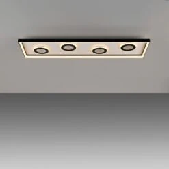 Paul Neuhaus Dune Deckenleuchte LED Schwarz, 1-flammig, Fernbedienung -Lampe Verkäufe paul neuhaus dune deckenleuchte 6857 18 10