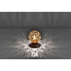 Paul Neuhaus GRETA Tischleuchte Rostfarben, 1-flammig