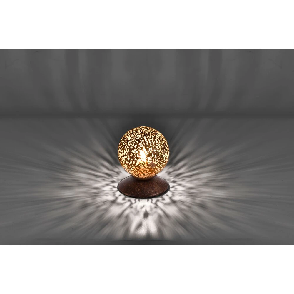 Paul Neuhaus GRETA Tischleuchte Rostfarben, 1-flammig 3 Paul Neuhaus GRETA Tischleuchte Rostfarben, 1-flammig