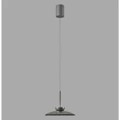 Paul Neuhaus PURE Moon Pendelleuchte LED Grau, 2-flammig