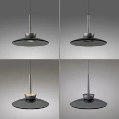 Paul Neuhaus PURE Moon Pendelleuchte LED Grau, 2-flammig -Lampe Verkäufe paul neuhaus pure moon pendelleuchte 2191 15 6