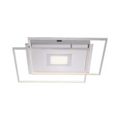 Paul Neuhaus Q-AMIRA Deckenleuchte LED Nickel-Matt, 1-flammig, Fernbedienung -Lampe Verkäufe paul neuhaus q amira deckenleuchte 8379 55 2