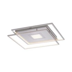Paul Neuhaus Q-AMIRA Deckenleuchte LED Nickel-Matt, 1-flammig, Fernbedienung -Lampe Verkäufe paul neuhaus q amira deckenleuchte 8379 55 4
