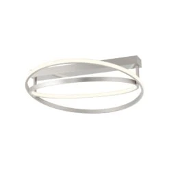 Paul Neuhaus Q-BELUGA Deckenleuchte LED Silber, 1-flammig, Fernbedienung -Lampe Verkäufe paul neuhaus q beluga deckenleuchte 6739 55 6