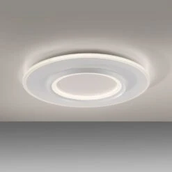 Paul Neuhaus Q-Kalina Deckenleuchte LED Weiß, 1-flammig, Fernbedienung -Lampe Verkäufe paul neuhaus q kalina deckenleuchte 6503 16 6